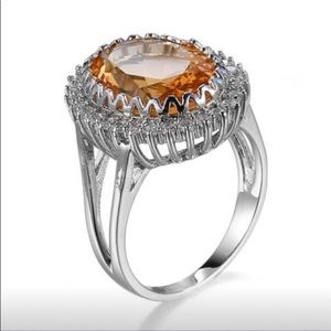 Stamp 925 Sterling Silver Women's Ring
